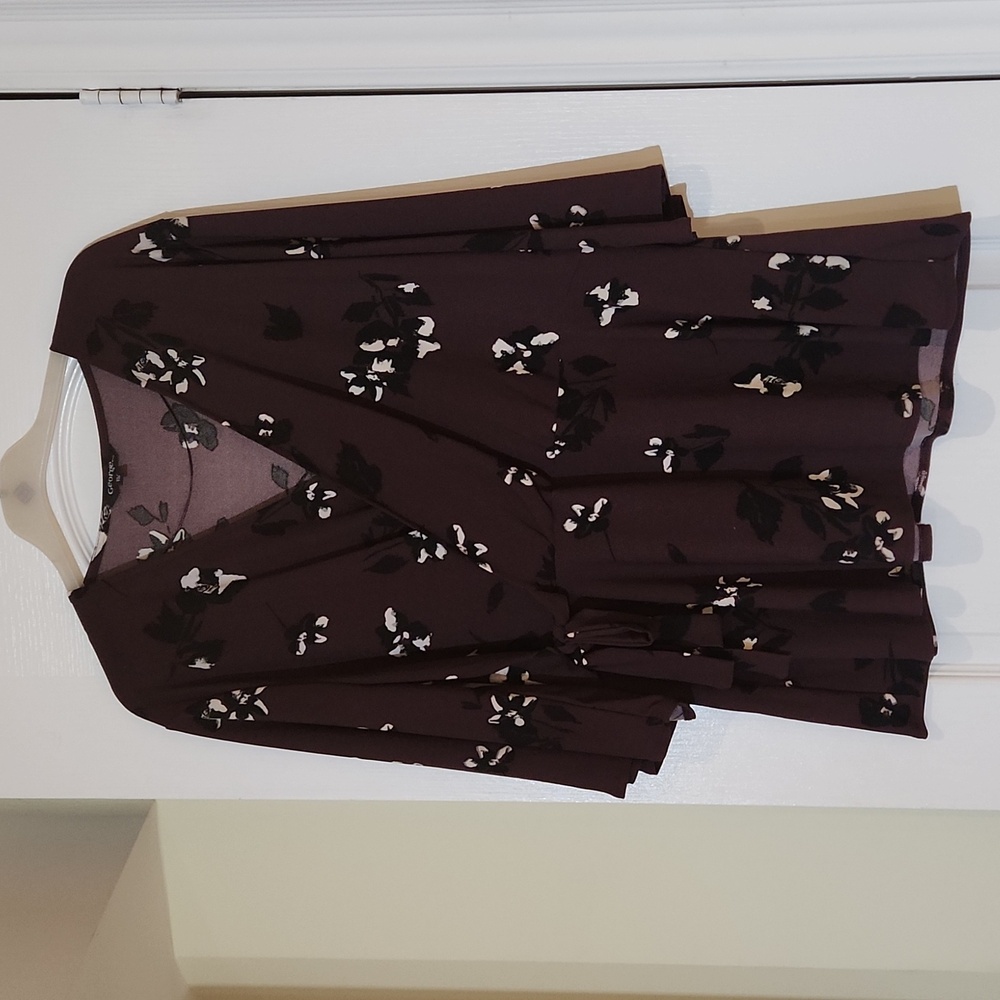 💥GEORGE BURGUNDY TOP
